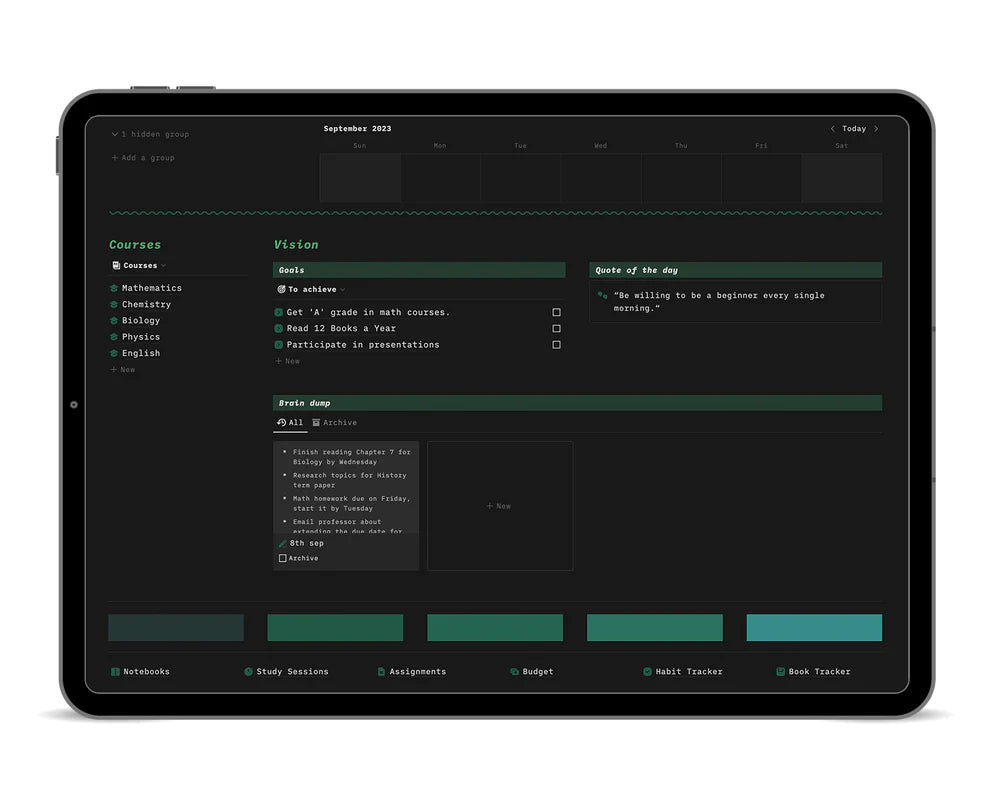 Student Dashboard 📗